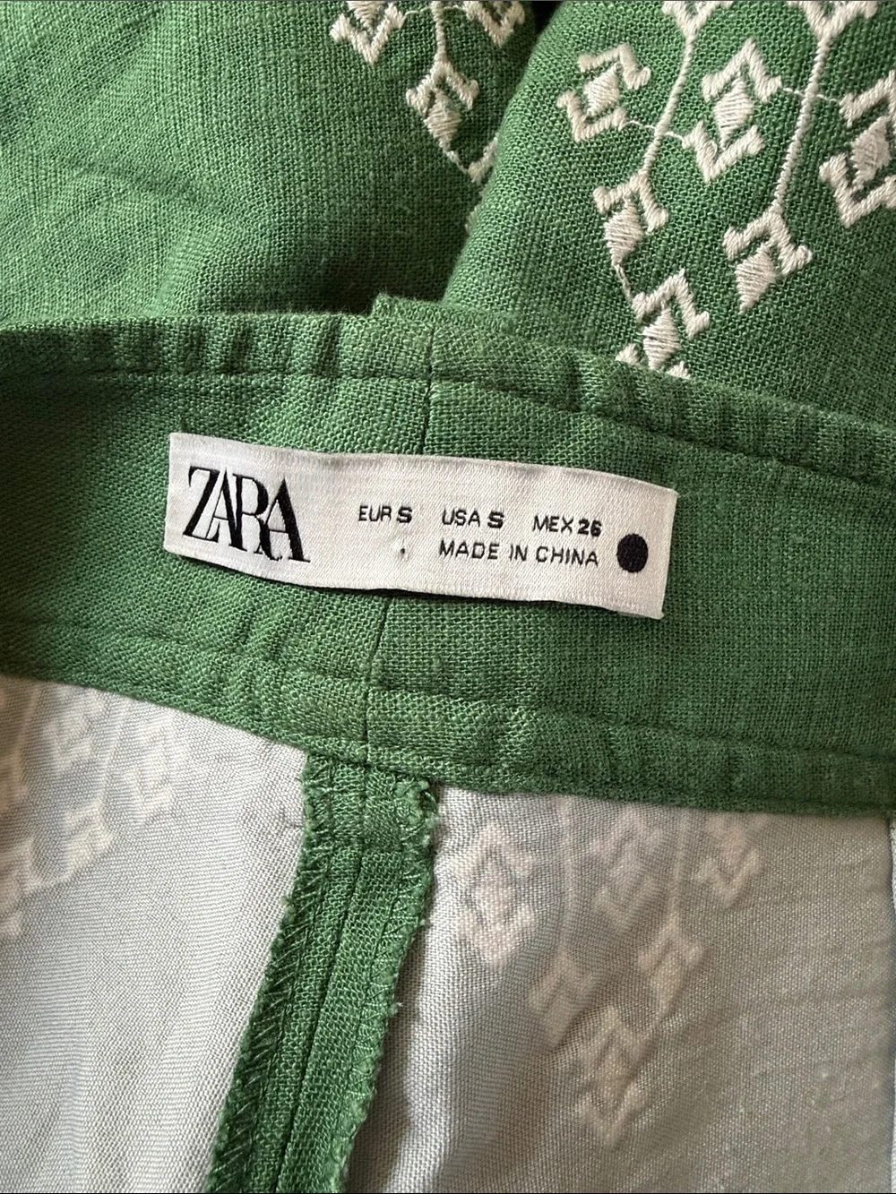 Zara Embroidered Pants